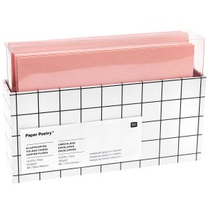 Kartenset "Sakura Mix" - 12 Karten & Umschläge, rosa, B6 Format - Paper Poetry / Rico Design - 300302