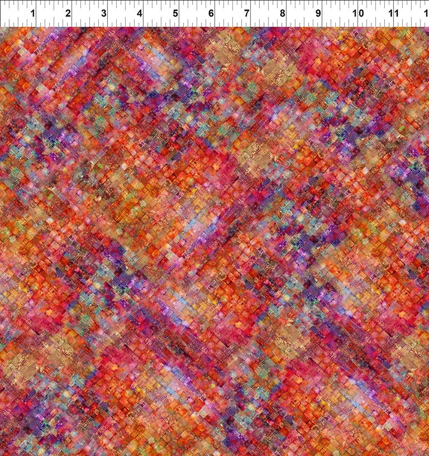 Halcyon - Weave Red - Jason Yenter - In the Beginning Fabrics - 5HN-1