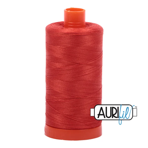Baumwoll-Garn - Aurifil - 50wt/1300m - Red Orange - 2245