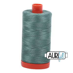 Baumwoll-Garn - Aurifil - 50wt/1300m - Medium Juniper - 2850