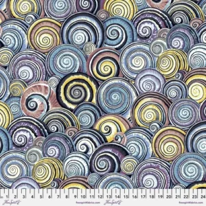 FreeSpirit - Spiral Shells Contrast - Kaffe Fassett Collective - PWPJ073.CONTRAST