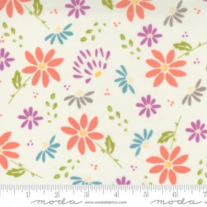 Moda Fabrics - Seashore Drive - Bliss Floral Ivory - Sherri & Chelsi - 37620 11