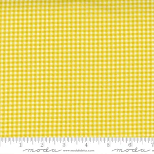 Moda Fabrics - Seashore Drive - Gingham Citrine - Sherri & Chelsi - 37626 11