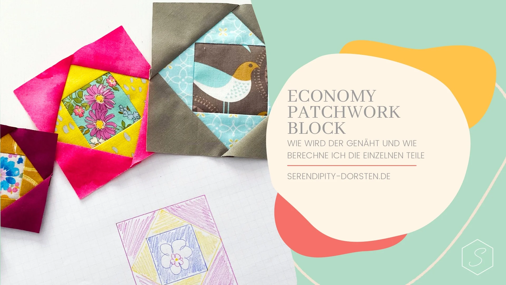 Economy Patchwork Block nähen