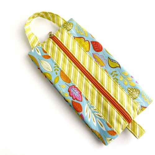 Popcorn-Tasche - Reißverschluß-Tasche - Wing & Leaf