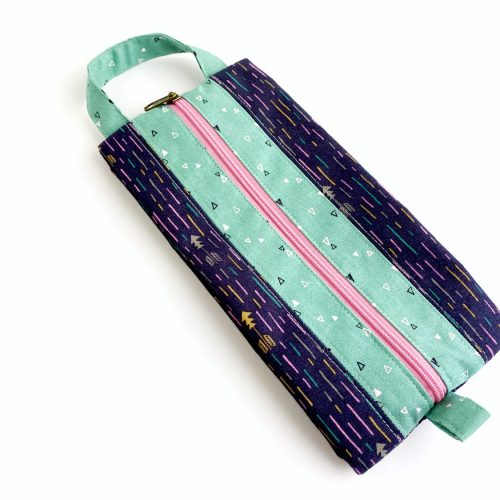 Popcorn-Tasche - Reißverschluß-Tasche - Yucatan