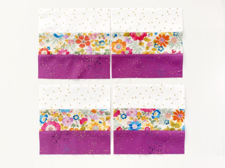 Basket Weave Patchwork Block