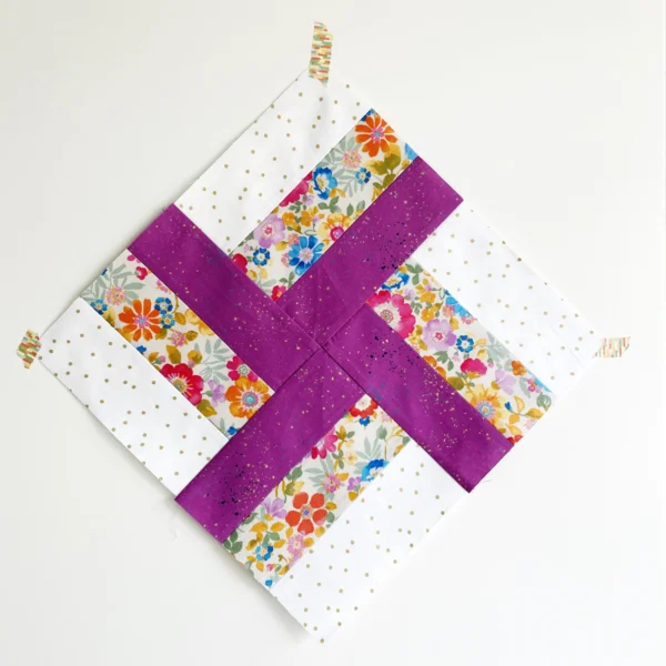 Basket Weave Patchwork Block