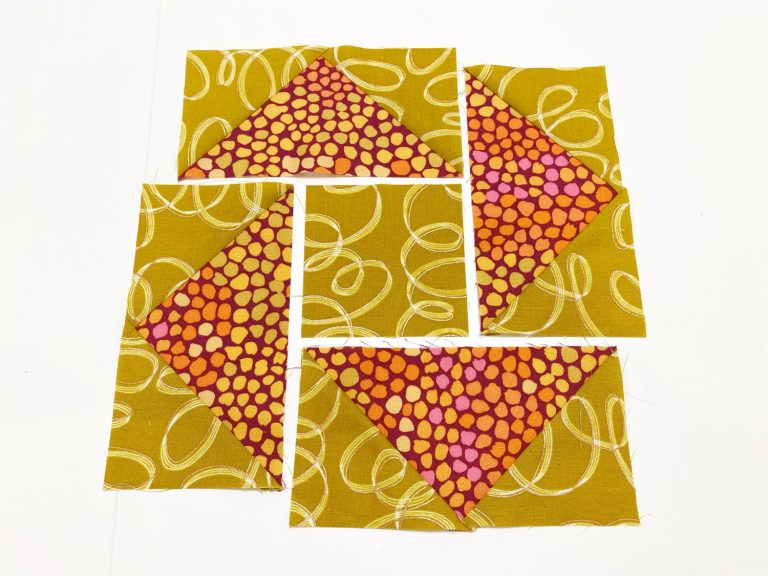 Variation des Flying Geese Block