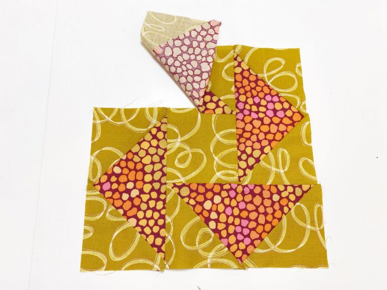 Variation des Flying Geese Block