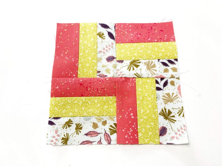 Rail Fence Quilt Block