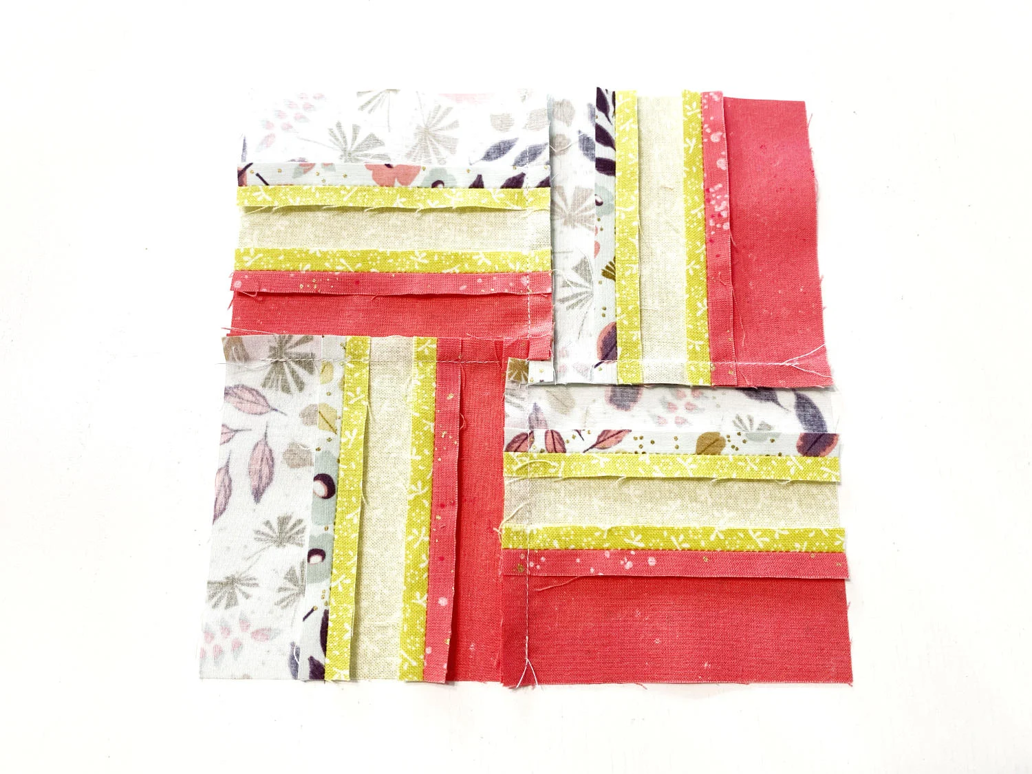 Rail Fence Quilt Block