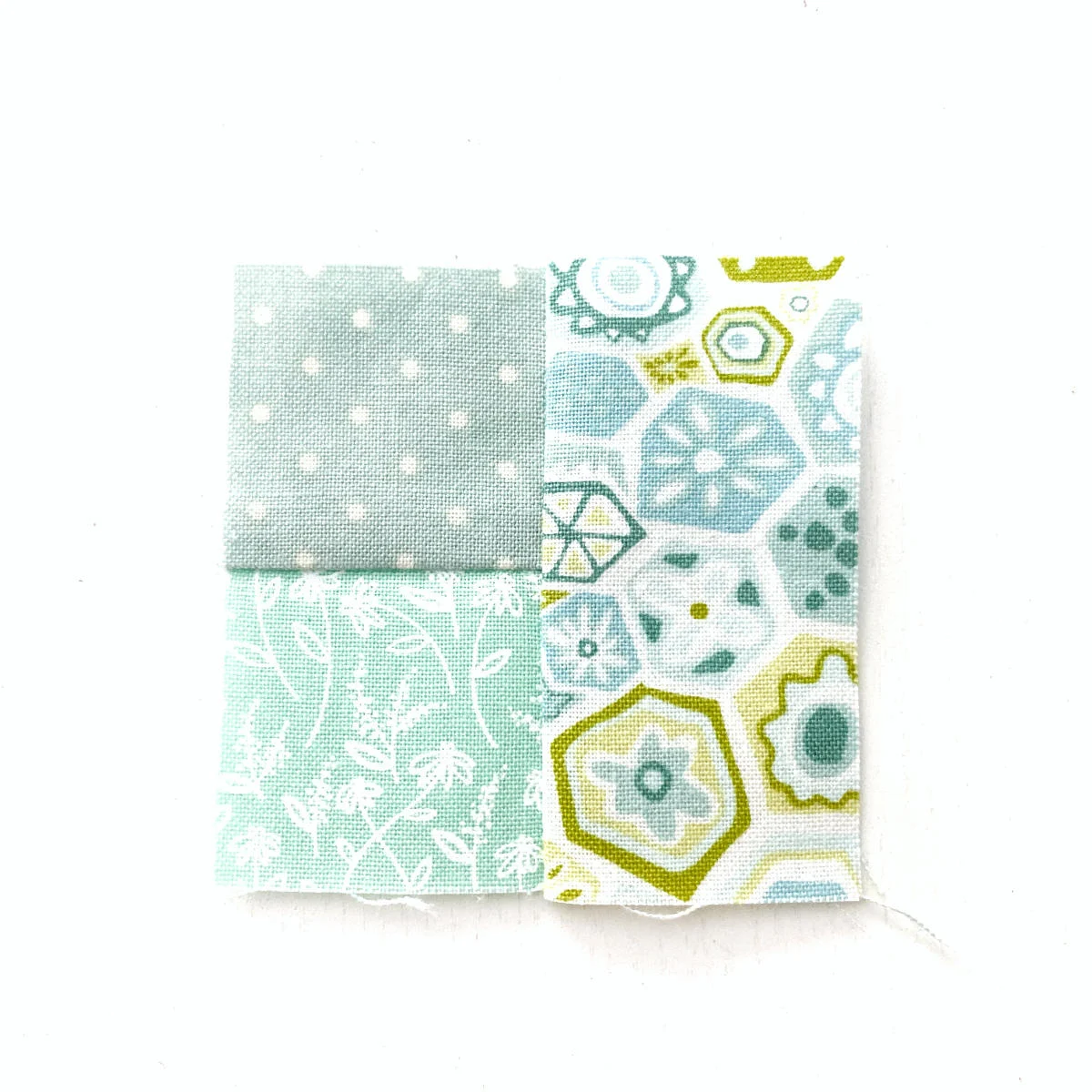 Log Cabin Patchwork Block