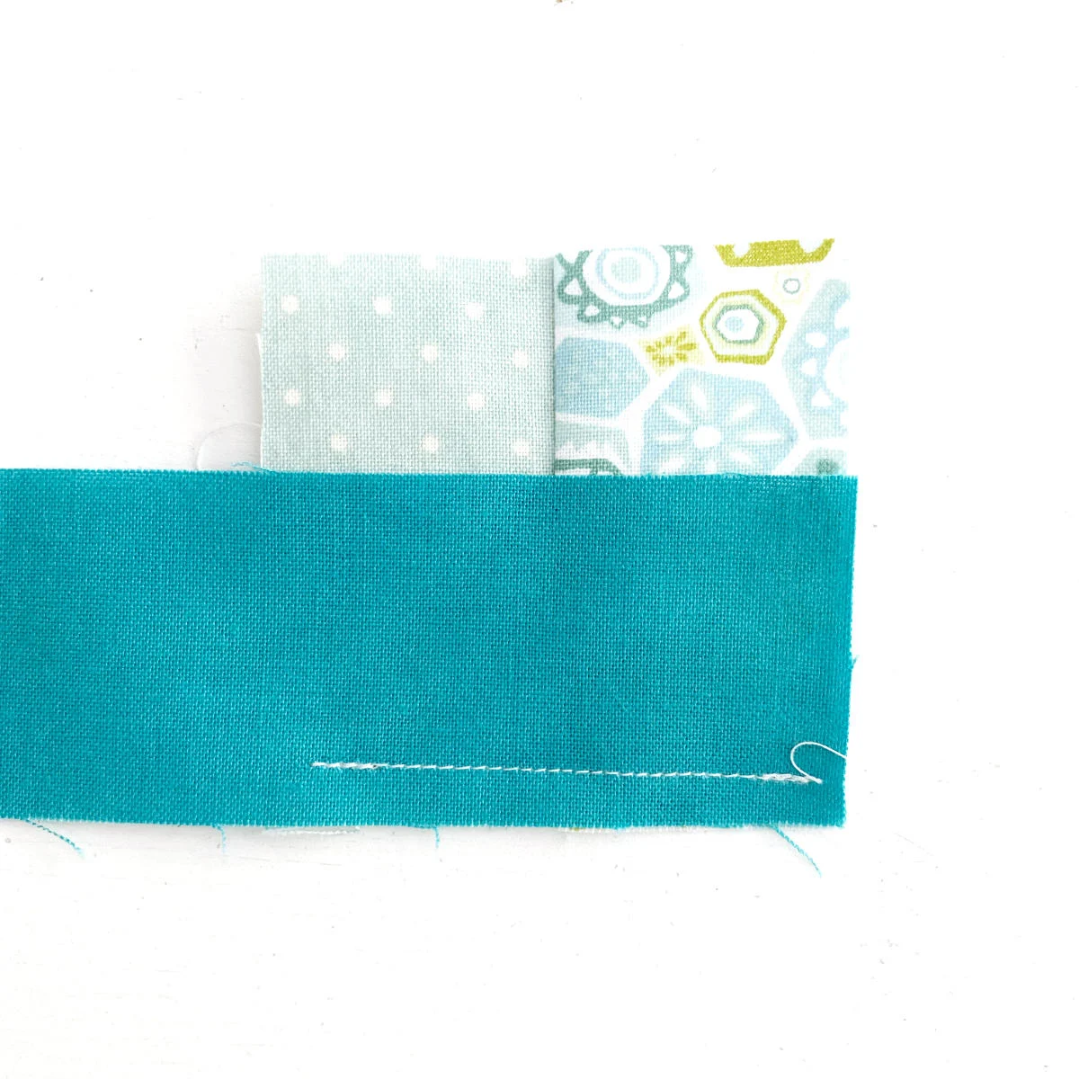 Log Cabin Patchwork Block