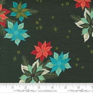 Moda - Cheer & Merriment - Poinsettia Mix Hunter - Fancy That Design House - 45531 20