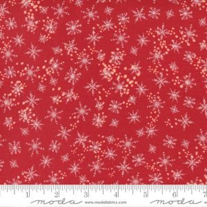 Moda - Cheer & Merriment - Snowfall Cranberry - Fancy That Design House - 45535 13