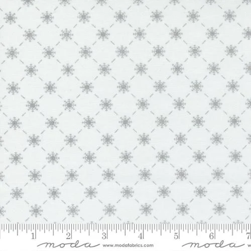 Moda - Merrymaking - Bias Snowflake Eggnog - gingiber - 48345 11M