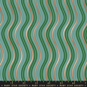 Moda - Ruby Star Society - Elixir - Wavelength Succulent Metallic - Melody Miller - RS0044 16M