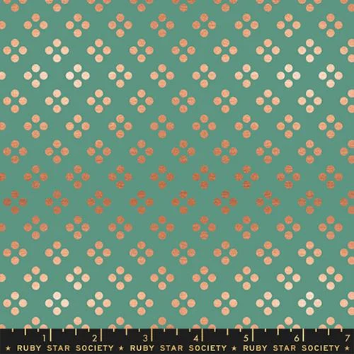 Moda - Ruby Star Society - Elixir - Pixie Blender Watercress Metallic - Melody Miller - RS0045 14M