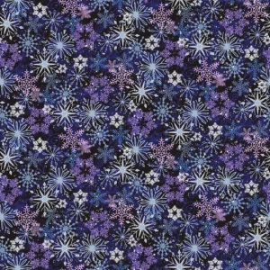 Henry Glass - Flurry Friends - Snowflakes - Barb Tourtillotte - 352-77