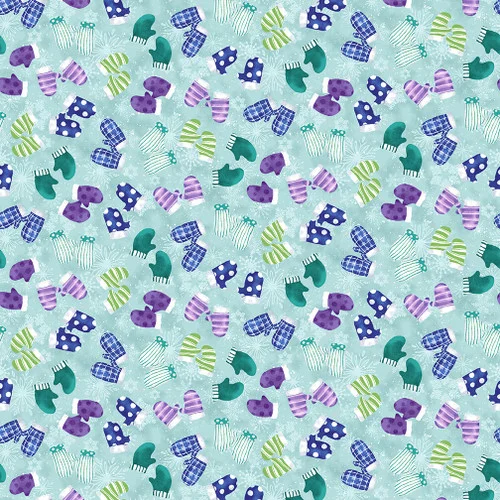 Henry Glass - Flurry Friends - Mittens - Barb Tourtillotte - 353-60