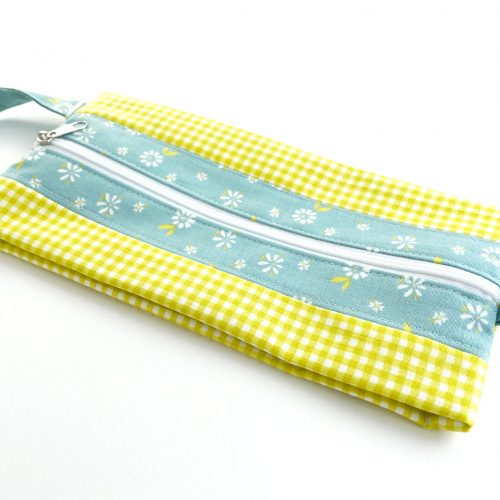 Falttasche - Reißverschlußtasche - Seashore Drive Plaid