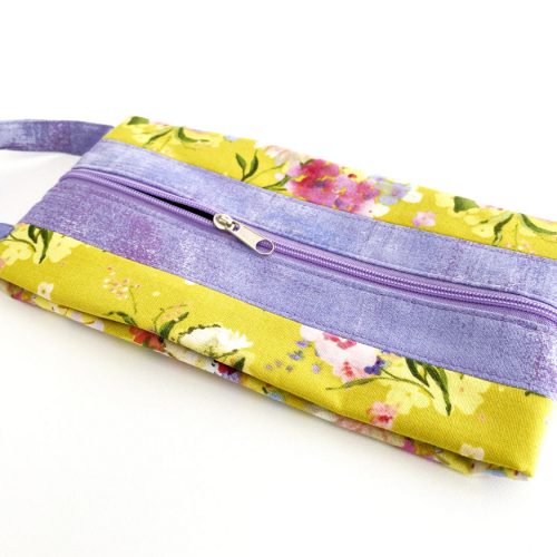 Reißverschluß-Tasche - Falttasche - Laurelwood Violet