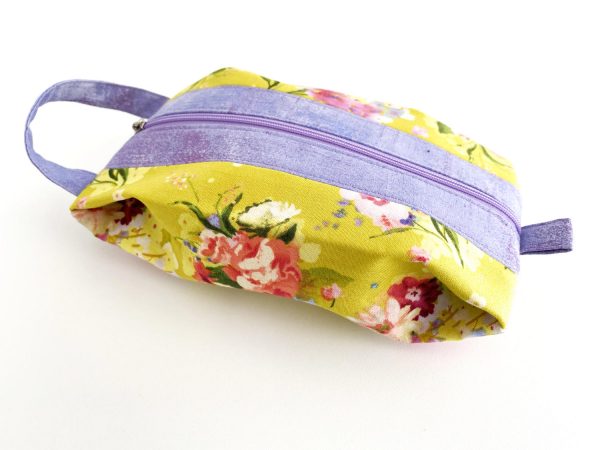 Reißverschluß-Tasche - Falttasche - Laurelwood Violet