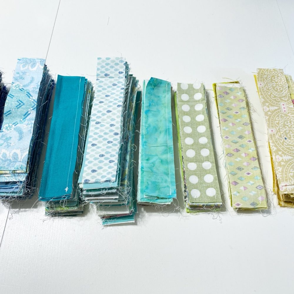 Pixie Quilt - eine Stoffreste Projekt