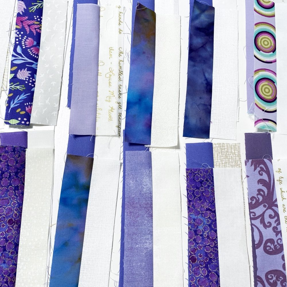 Pixie Quilt - eine Stoffreste Projekt