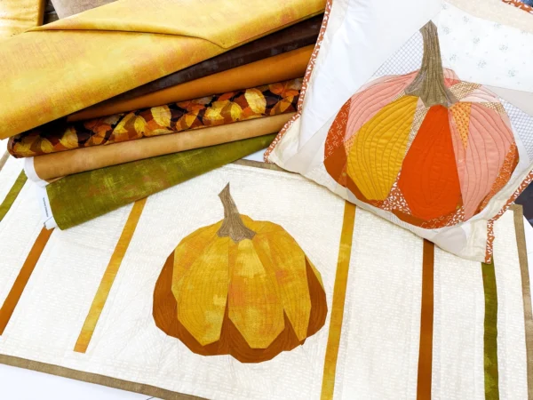 Foundation paper Piecing Vorlage - Kürbis / Pumpkin