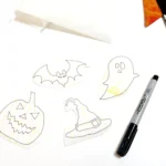 Halloween- Wimpelkette nähen