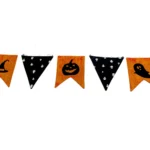 Halloween- Wimpelkette nähen
