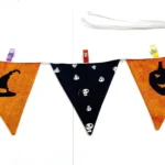 Halloween- Wimpelkette nähen