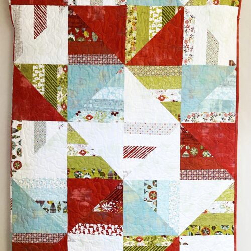 Weihnachtsquilt "Winter Dreams"