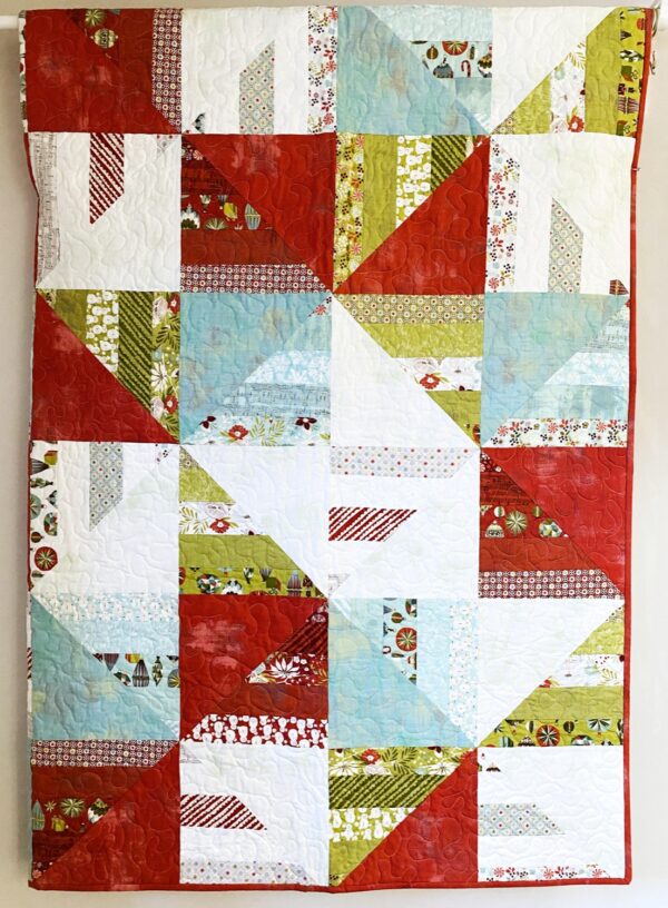 Weihnachtsquilt "Winter Dreams"