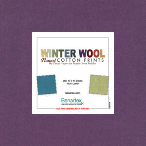 Winter Wool Flannel - 10 x 10 Pack - Benartex - WWFL10PK