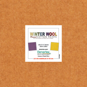 Winter Wool Flannel - 5 x 5 Pack - Benartex - WWFL5PK