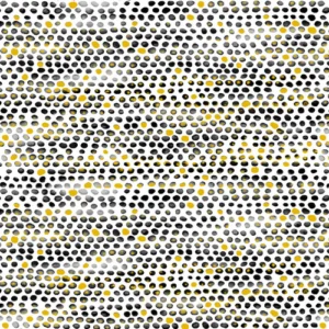 Henry Glass - Black, White & 24 Karat - Small Stones - 2870M-11