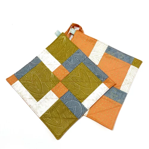 Topflappen-Set - Disappearing Nine Patch - Dwell in Possibility