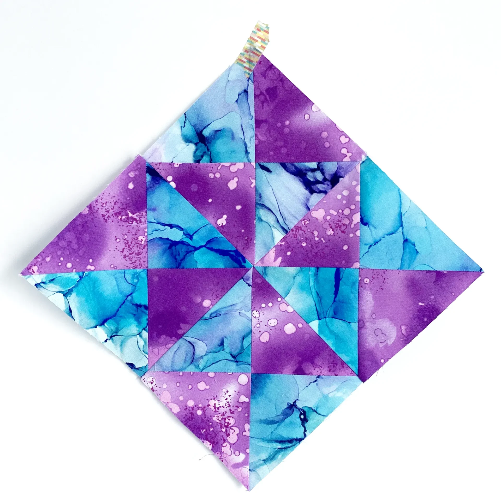 Sanduhr Patchwork-Block