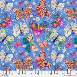 FreeSpirit - Magic Friends - Butterfly Paradise Blue - PWMC022.XBLUE