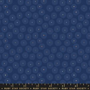 Moda - Floradora - Disco Dots Navy - Ruby Star Society - RS6028 15M
