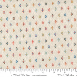 Moda - Nutmeg - Cozy Checks Meringue - BasicGrey - 30706 11