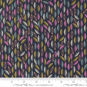 Moda - Songbook: A New Page - Cascade Navy - Fancy That Design House - 45557 21