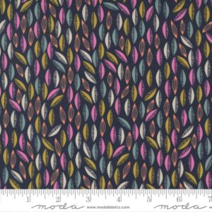 Moda - Songbook: A New Page - Cascade Navy - Fancy That Design House - 45557 21