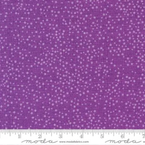 Moda - Pansys Posies - Dotty Thatched Plum - Robin Pickens - 48715 35