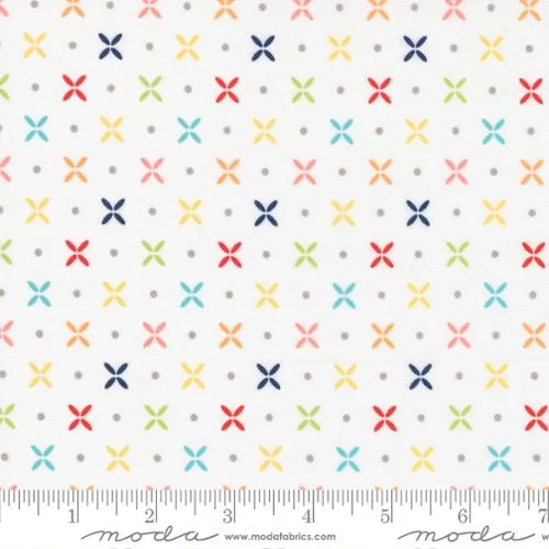 Moda - Simply Delightful - Orange Peel Off White - Sherri & Chelsi - 37641 11