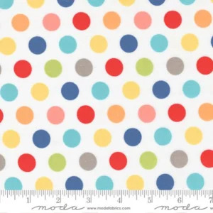 Moda - Simply Delightful - Dots Off White - Sherri & Chelsi - 37642 11