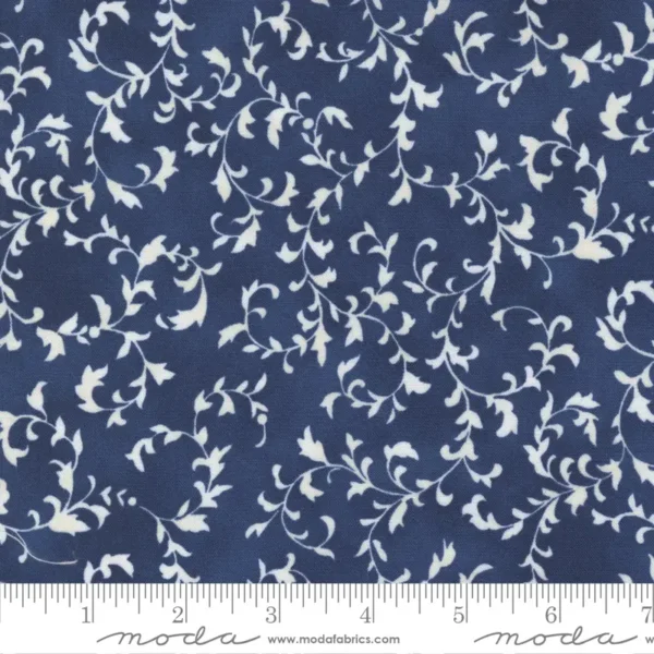 Moda - Summer Breeze - Vines Navy - 33686 16
